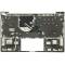 Carcasa superioara cu tastatura palmrest Laptop, HP, L98415-001, L98415-B31, L96801-001, L96801-B31, L96801-031, Natural Silver, iluminata, layout US
