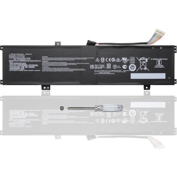 Baterie Laptop Gaming, MSI, Pulse GL76 12UEK, 12UEOK, 12UGK, 12UGOK, 12UGSZOK, MS-17L3, 4ICP5/63/133, BTY-M55, 5845mAh, 90Wh