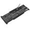 Baterie compatibila Laptop Gaming, MSI, Modern 14 C5M, MS-14JK, CS-MSR150NB, BTY-M491, 11.4V, 4500mAh, 51.30Wh