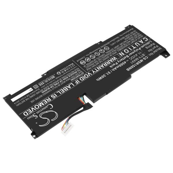 Baterie compatibila Laptop Gaming, MSI, Modern 14 C5M, MS-14JK, CS-MSR150NB, BTY-M491, 11.4V, 4500mAh, 51.30Wh