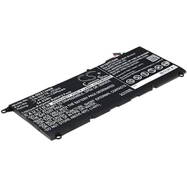 Baterie compatibila Laptop, Dell, XPS 13 JD25G, 0JD25G, 5K9CP, 05K9CP, JHXPY, 0JHXPY, 0N7T6, 00N7T6, 0DRRP, 00DRRP, RWT1R, 0RWT1R, DIN02, 0DIN02, 90V7W, 090V7W, CS-DEX139NB, 7.4V, 7300mAh, 54.02Wh