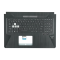 Carcasa superioara cu tastatura palmrest Laptop Gaming, Asus, TUF TUF756G, TUF756GM, iluminata, RGB, neagra, layout US