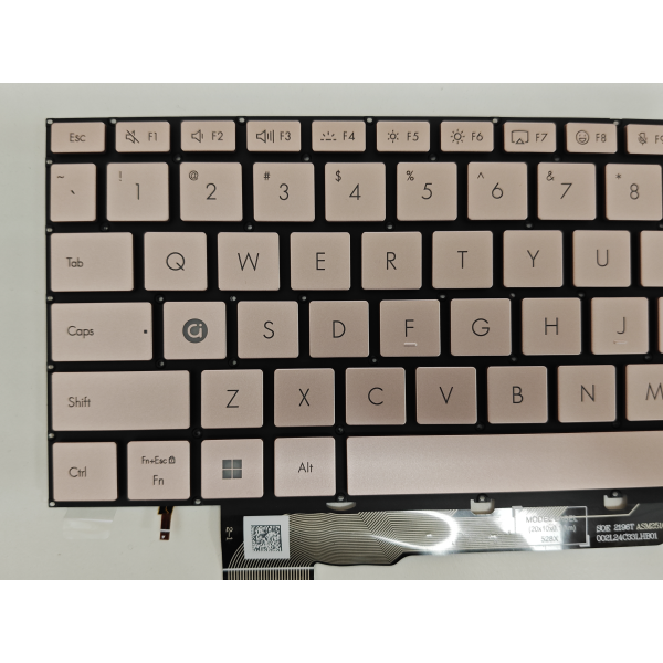 Tastatura Laptop, Asus, VivoBook S14 M3407G, M3407GA, iluminata, roz aurie, layout US