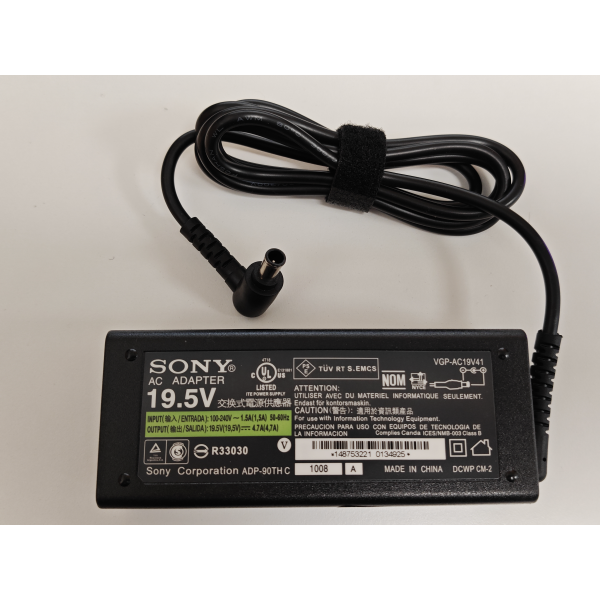 Incarcator Laptop Sony Vaio VGP-AC19V42 19.5V 4.74A 90W dimensiuni mufa 6.0*4.4mm