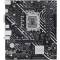 Placa de baza calculator PC Desktop, Asus, Prime H610M-K ARGB, Intel, LGA 1700, DDR5, Micro ATX, mATX, M.2 Aura, Chipset H610, 90MB1G90-M0EAY0