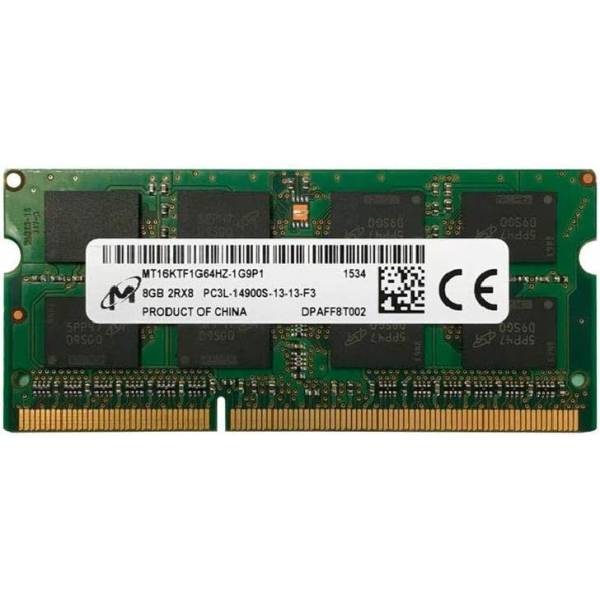 Memorie Ram Laptop, Micron, 8GB, 2Rx8, PC3L-14900S, 1866Mhz, 1.35V, CL13, MT16KTF1G64HZ-1G9P1, 693374-001, non ECC, sodimm, 204 pini