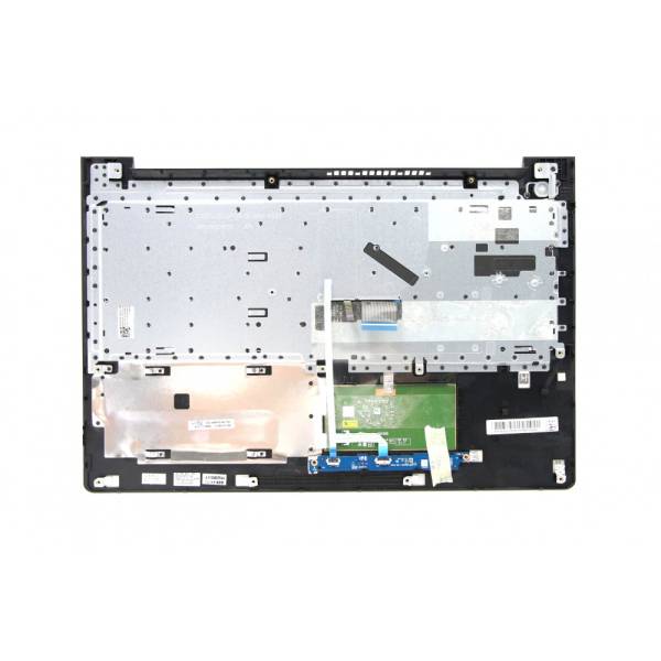 Carcasa superioara cu tastatura palmrest Laptop, Lenovo, Ideapad 310-15IKB Type 80TV, 5CB0M31200, AP10S000310, iluminata, neagra, layout US
