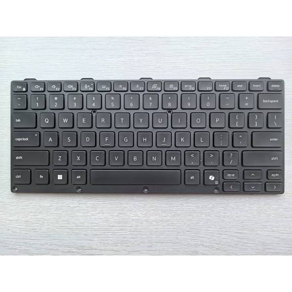Tastatura Laptop, Dell, Pro Rugged 14 RB14250, P149, P149G002, 79J43, 079J43, iluminata, neagra, layout US