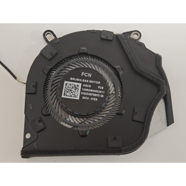 Cooler procesor Laptop Gaming, Asus, ROG Zephyrus G16 GA605K, GA605KH, GA605KM, GA605KP, 13NR0IS0M03011, DFS5L22H05B853-FSFK, DQ5D587M070 3A, 5V, 0.8A, CPU