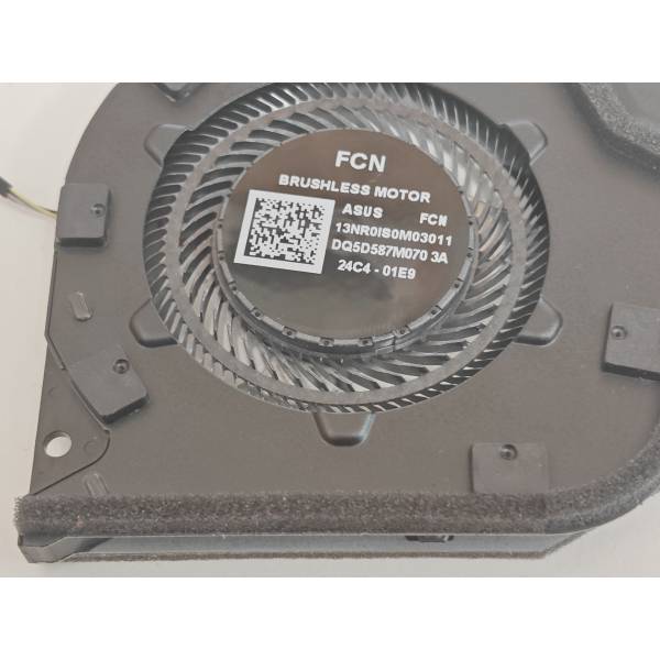 Cooler procesor Laptop Gaming, Asus, ROG Zephyrus G16 GA605K, GA605KH, GA605KM, GA605KP, 13NR0IS0M03011, DFS5L22H05B853-FSFK, DQ5D587M070 3A, 5V, 0.8A, CPU