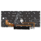 Tastatura Laptop, Lenovo, Thinkpad X1 Carbon 9th Gen Type 20XW, 20XX, iluminata, gri, layout US