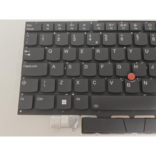 Tastatura Laptop, Lenovo, Thinkpad X1 Carbon 9th Gen Type 20XW, 20XX, iluminata, neagra, layout UK
