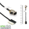 Mufa alimentare Laptop, Dell, Latitude 3490, E3490, P89G, P89G001, 228R6, 0228R6, DC301012300, DAL20 DC IN CABLE, 11 cm