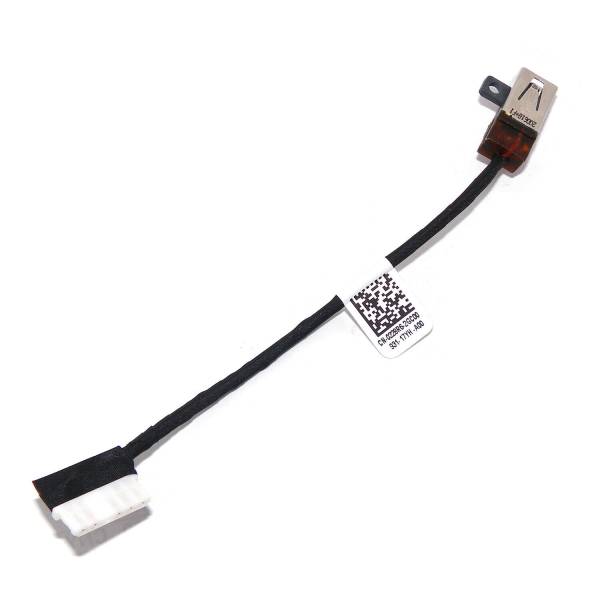 Mufa alimentare Laptop, Dell, Latitude 3490, E3490, P89G, P89G001, 228R6, 0228R6, DC301012300, DAL20 DC IN CABLE, 11 cm