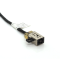 Mufa alimentare Laptop, Dell, Latitude 3490, E3490, P89G, P89G001, 228R6, 0228R6, DC301012300, DAL20 DC IN CABLE, 11 cm