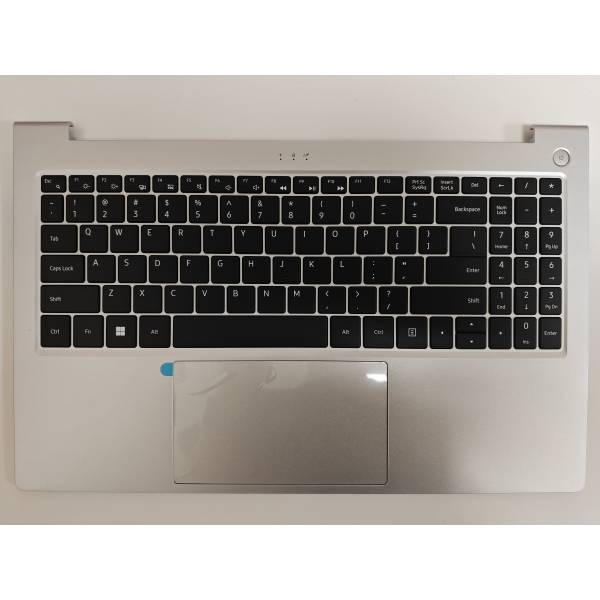 Carcasa superioara cu tastatura palmrest Laptop, Acer, Aspire Lite 15 AL15-41, AL15-41P, 6B.J99NG.001, 6BJ99NG0015, SX1571-WBG, neagra, layout US