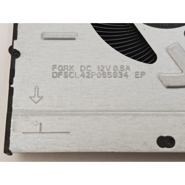 Set coolere Laptop Gaming, LOQ 16APH8 Type 82XU, 5H40S20894, DFSCL42P065934-FQRK, DFSCL42P165934-FQRL, 12V, 0.6A