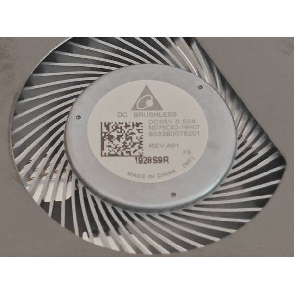 Cooler Laptop, HP, ZBook Firefly 14 G7, M07144-001, ND75C40-19H07, 6033B0078201, 5V, 0.50A