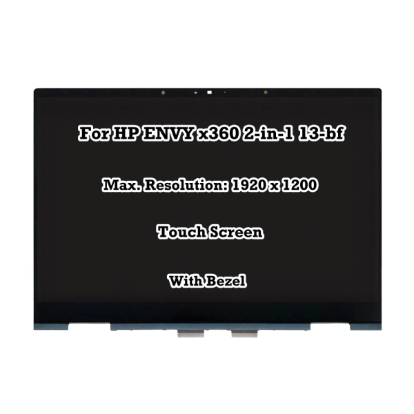 Ansamblu Display Laptop 2-in-1, HP, Envy X360 13-BF, 13T-BF, TPN-C161, N41675-001, LP133WU1-SPD5, LP133WU1(SP)(D5), 13.3 inch, FHD, 1920x1080, touch