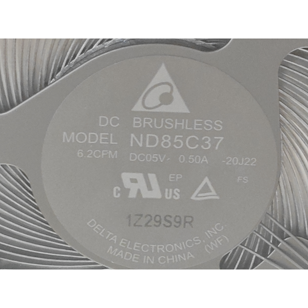 Cooler procesor Laptop, Dell, Alienware X15 R2, P111F, P111F003, 82VD4, 082VD4, ND85C37-20J22, 5V, 0.5A, CPU