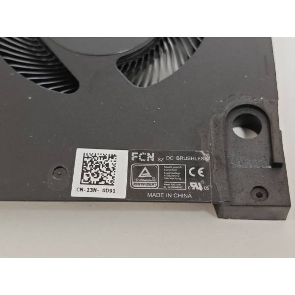 Set coolere Laptop Gaming, Dell, G15 5515, P105F, P105F003, DFSCK22115181T-FNCV, DFSCK221051820-FNCW, 12V, 1A