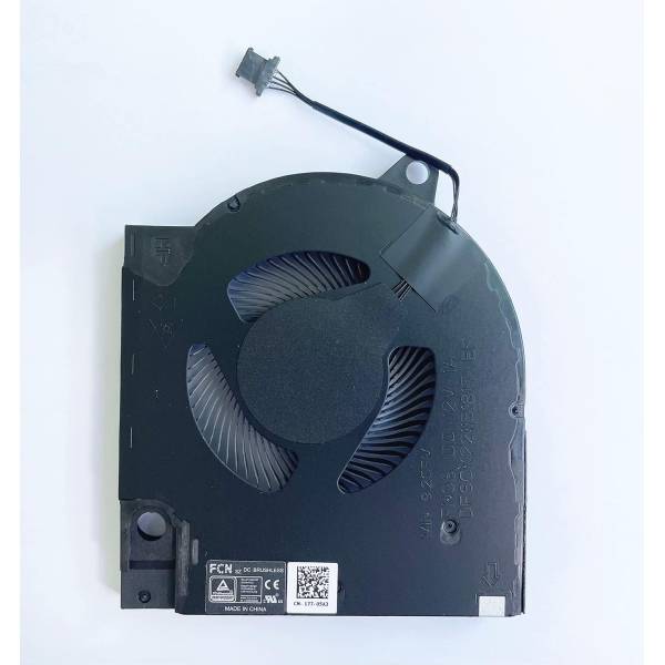 Set coolere Laptop Gaming, Dell, G15 5515, P105F, P105F003, DFSCK22105182Q-FN9R, DFSCK22115181T-FN9S, 12V, 1A