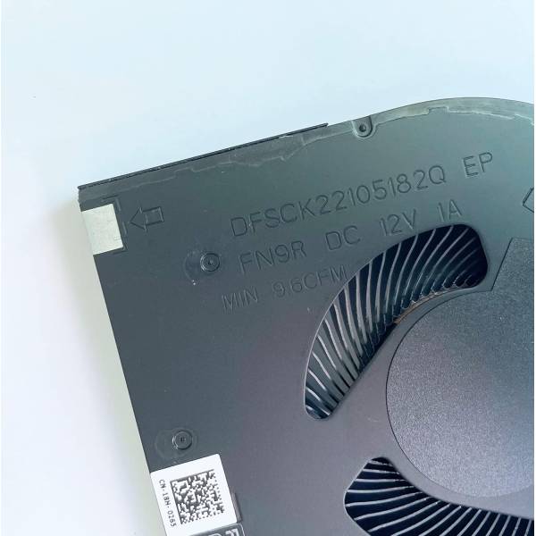Set coolere Laptop Gaming, Dell, G15 5515, P105F, P105F003, DFSCK22105182Q-FN9R, DFSCK22115181T-FN9S, 12V, 1A