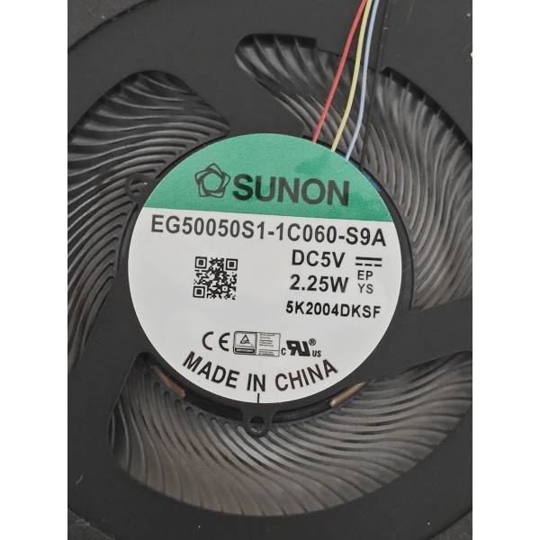 Cooler procesor Laptop, HP, ZBook Studio 15 G7, M14877-001, EG50050S1-1C060-S9A, 5V, 2.25W, CPU