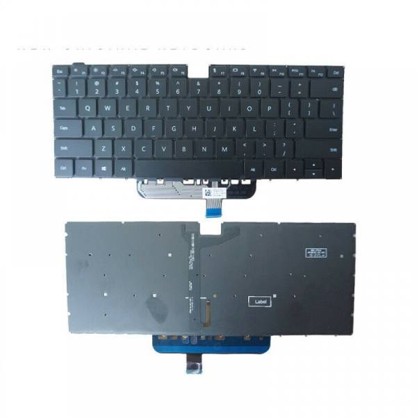 Tastatura Laptop, Huawei, Magicbook PRO 16 HBB-WAE9PHNL, iluminata, neagra, layout US