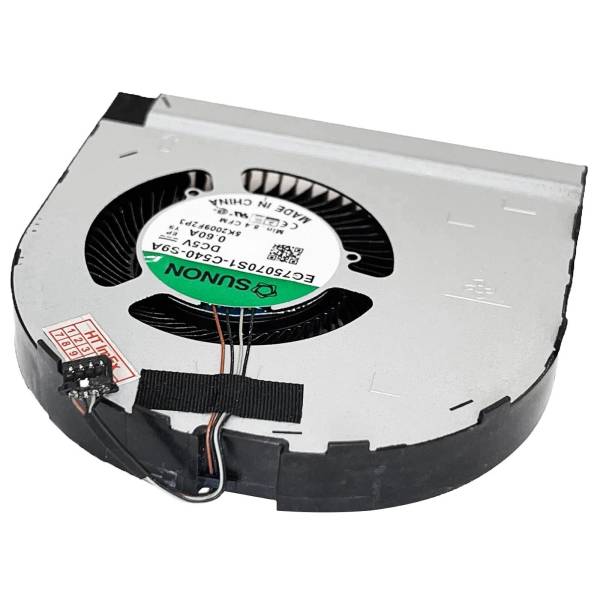 Cooler procesor Laptop, Dell, Precision 7560, P93F, P93F002, CD6WC, 0CD6WC, EG75070S1-C540-S9A, DC28000QRSL, 5V, 0.60A, CPU