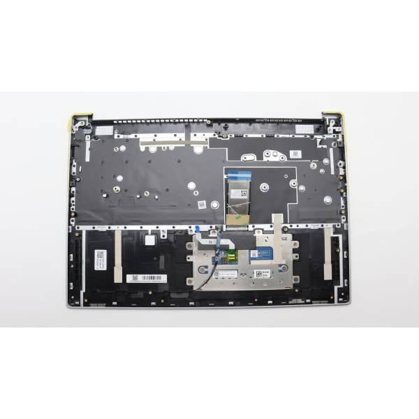 Carcasa superioara cu tastatura palmrest Laptop, Lenovo, IdeaPad Slim 5 16IRL8 Type 82XF, 5CB1L50472, AM7J000501, AM7J0000410, ET7J0000300, ET7J0000G00, iluminata, Clould Grey, layout US