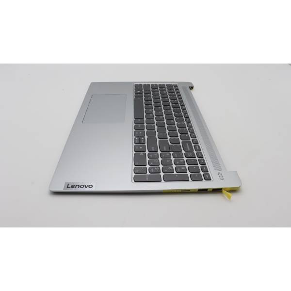 Carcasa superioara cu tastatura palmrest Laptop, Lenovo, IdeaPad Slim 5 16IRL8 Type 82XF, 5CB1L50472, AM7J000501, AM7J0000410, ET7J0000300, ET7J0000G00, iluminata, Clould Grey, layout US