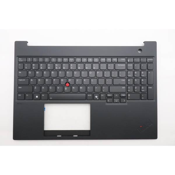 Carcasa superioara cu tastatura palmrest Laptop, Lenovo, ThinkPad P16s Gen 4 Type 21QV, 21QW, iluminata, neagra, layout US