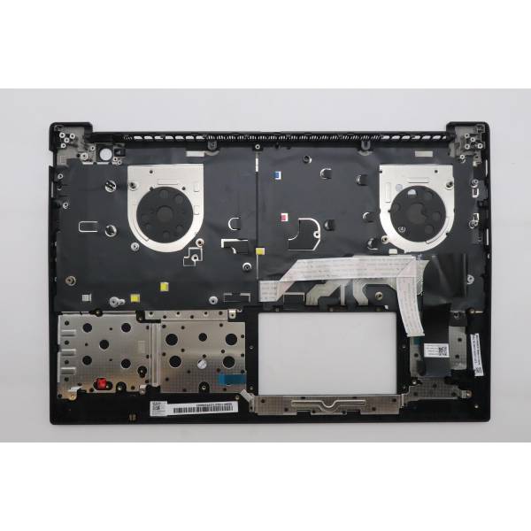 Carcasa superioara cu tastatura palmrest Laptop, Lenovo, ThinkPad 5M11T55376, 5M11T55377, 5M11T55378, 5M11T55265, 5M11T55266, 5M11T55267, AP3QK000200, AP3QK000500, iluminata, neagra, layout US
