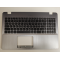 Carcasa superioara cu tastatura palmrest Laptop, Asus, VivoBook 15 F542U, F542UA, F542UF, F542UN, F542UQ, F542UR, 90NB0F22-R30US0, 13NB0FD2AP0201, X542UA-1B, albastru argintiu, layout US
