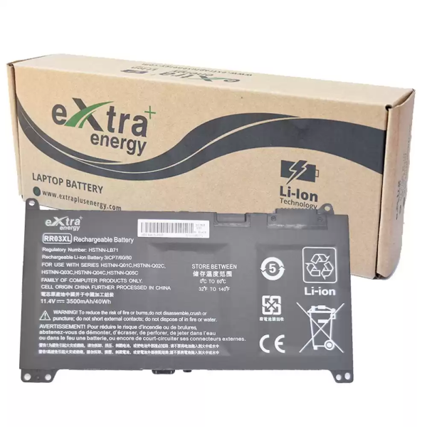 Baterie compatibila Laptop, HP, ProBook HSTNN-LB71, HSTNN-Q01C, HSTNN-PB6W, HSTNN-UB7C, 851477-541, 851610-850, 851477-832, 851477-421, 851477-422, 3ICP7/60/80, RR03XL, 11.4V, 3500mAh, 40Wh