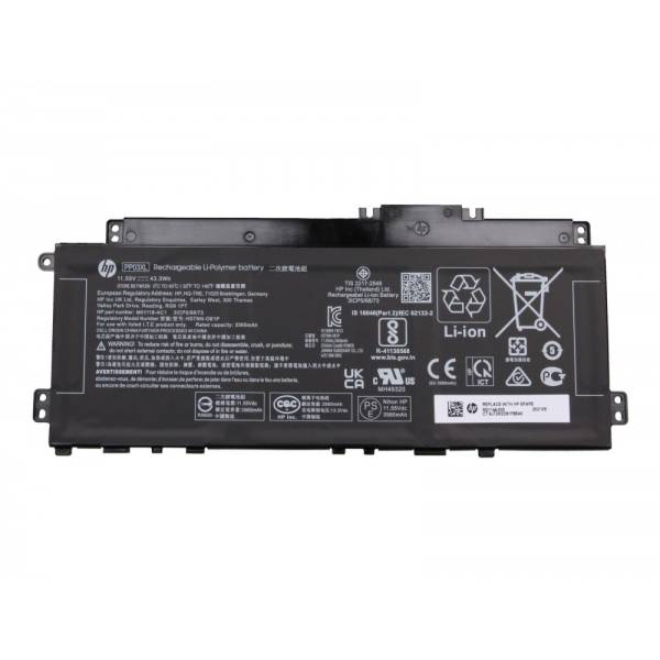 Baterie Laptop, HP, Pavilion 13-BB, 13T-BB, 13Z-BB, TPN-Q243, M01118-241, HSTNN-DB9X, PP03XL, 11.55V, 3560mAh, 43.3Wh
