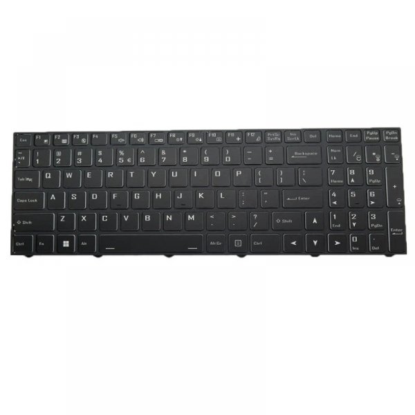 Tastatura Laptop Gaming, Asus, Gigabyte G7 ME, iluminata, neagra, layout US