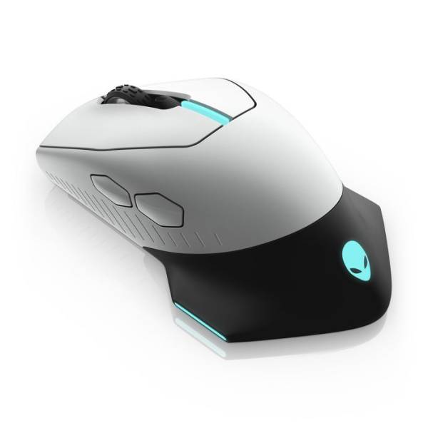 Mouse Gaming Dell, Alienware AW610M, Dual Mode, 16000 DPI, 0R0XJX, AW610M-W-DAEM, Wireless, Gri inchis, Laptop/Desktop