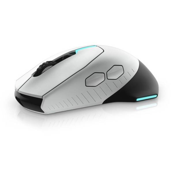 Mouse Gaming Dell, Alienware AW610M, Dual Mode, 16000 DPI, 0R0XJX, AW610M-W-DAEM, Wireless, Gri inchis, Laptop/Desktop