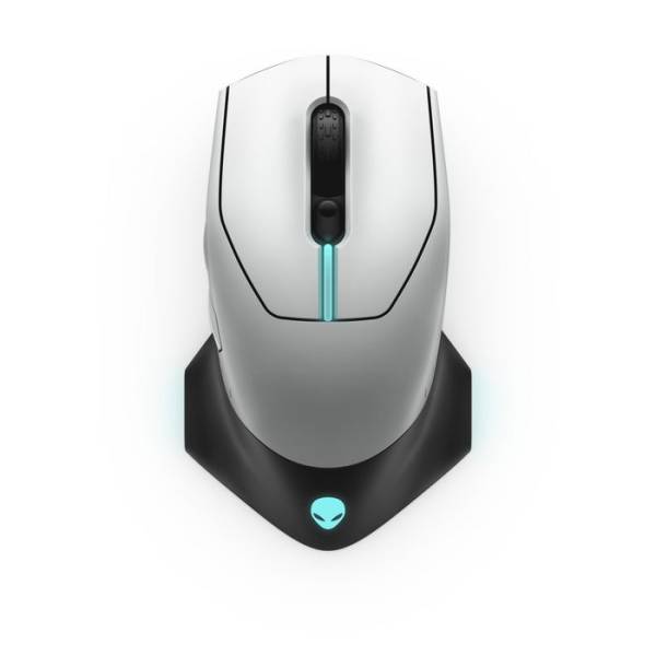 Mouse Gaming Dell, Alienware AW610M, Dual Mode, 16000 DPI, 0R0XJX, AW610M-W-DAEM, Wireless, Gri inchis, Laptop/Desktop