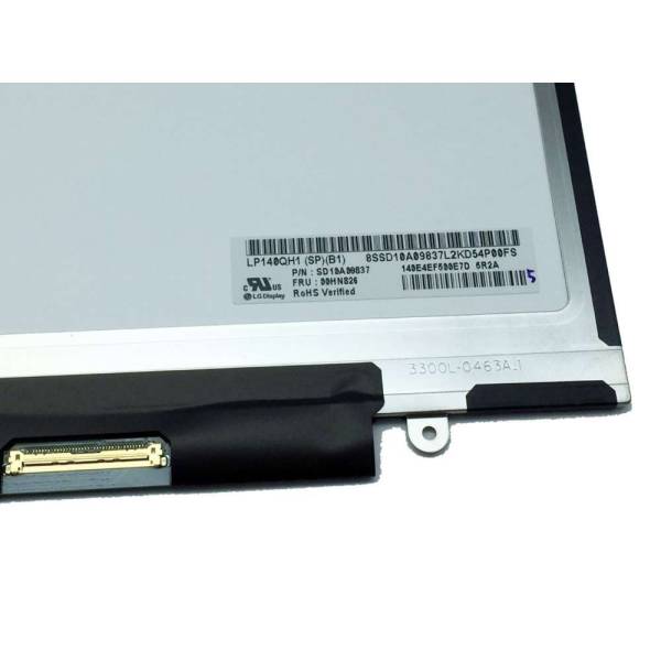 Display Laptop, Lenovo, X1 Carbon 3rd Gen Type 20BS, 20BT, 00HN826, L140QH1(SP)(B1), 14 inch, LED, QHD, 2560x1440, 40 pini