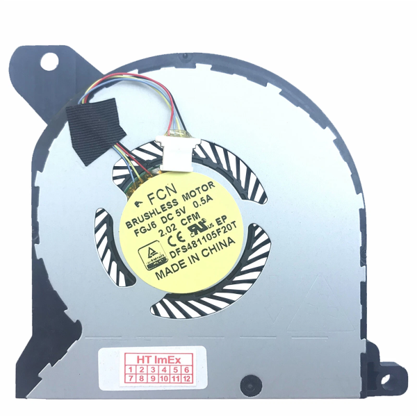 Set Coolere Laptop, Dell, Alienware 13 M13X R1, ALW13E-1508, P56G, P56G001, XXR13, 0XXR13, D2W2T, 0D2W2T, DFS5011005PR0T-FFTN, DFS1700054N0T-FGJ7, DFS170005030T-FFTM, DFS481105F20T-FGJ6, 5V, 0.5A