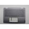Carcasa superioara cu tastatura palmrest Laptop 2-in-1, Lenovo, Yoga 7 14AHP9 Type 83DK, 5CB1N96901, 5CB1N96954, HQ25202001C50, HQ26901001ES0, iluminata, Artic Grey, layout US