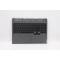 Carcasa superioara cu tastatura palmrest Laptop Gaming, Lenovo,  Legion 5 Pro-16ITH6 Type 82JF, 5CB1D09653, 5CB1D10478, AP1ZV000800, iluminata, 4 pini, Storm Grey, layout US