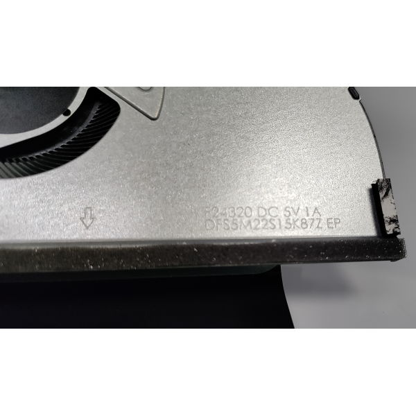 Cooler placa video Laptop Gaming, Asus, ROG Strix G18 G815L, G815LM, G815LP, 13NR0LK0P01011, DFS5M22S15K87Z-F24320, 6033B0148301, 5V, 1A, GPU