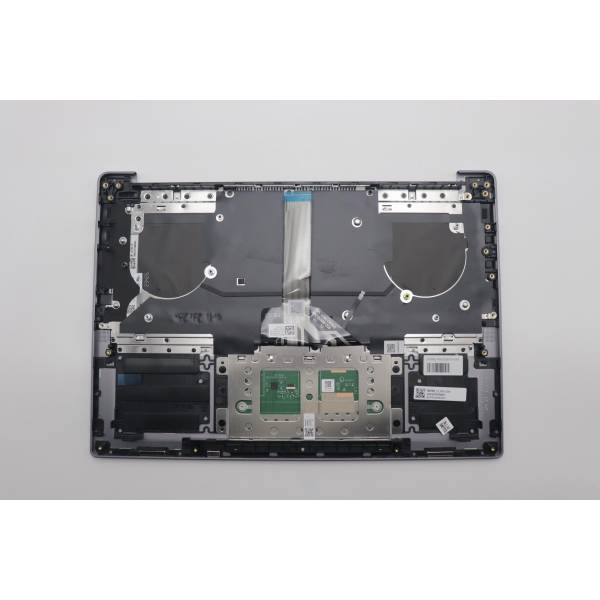 Carcasa superioara cu tastatura palmrest Laptop, Lenovo, IdeaPad Pro 5 14IMH9 Type 83D2, 5CB1P31558, HQ25202000660, HQ258060004C0, NB6766B, iluminata, Artic Grey, layout US