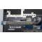 Carcasa superioara cu tastatura palmrest Laptop, Lenovo, Yoga Pro 9 14IRP8 Type 83BU, 83BV, 5CB1L49530, 5CB1L49556, AM2YE000500, 21894658, HQ210AJH7007 , iluminata, 4 pini, Dark Grey, layout US