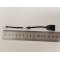 Mufa alimentare Laptop, Lenovo, IdeaPad 305-15IBY Type 80NK, 90205525, DC30100S800, ZIWB1, 5 pini, 14.5cm