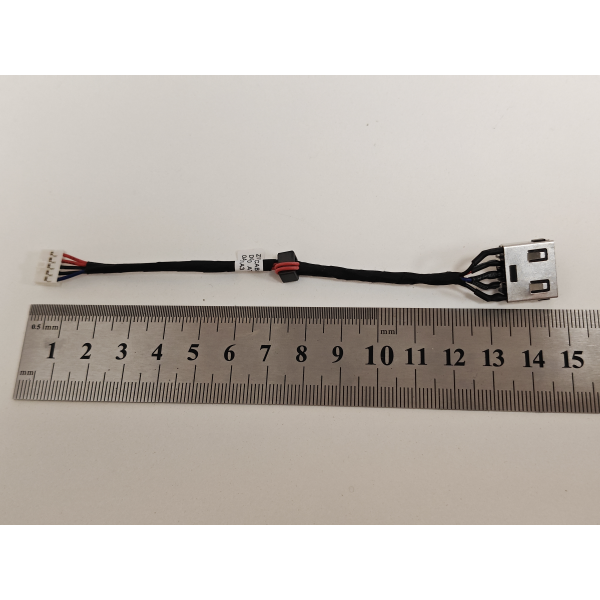 Mufa alimentare Laptop, Lenovo, IdeaPad 305-15IBY Type 80NK, 90205525, DC30100S800, ZIWB1, 5 pini, 14.5cm